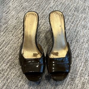 Marc Fisher chocolate brownie sandal